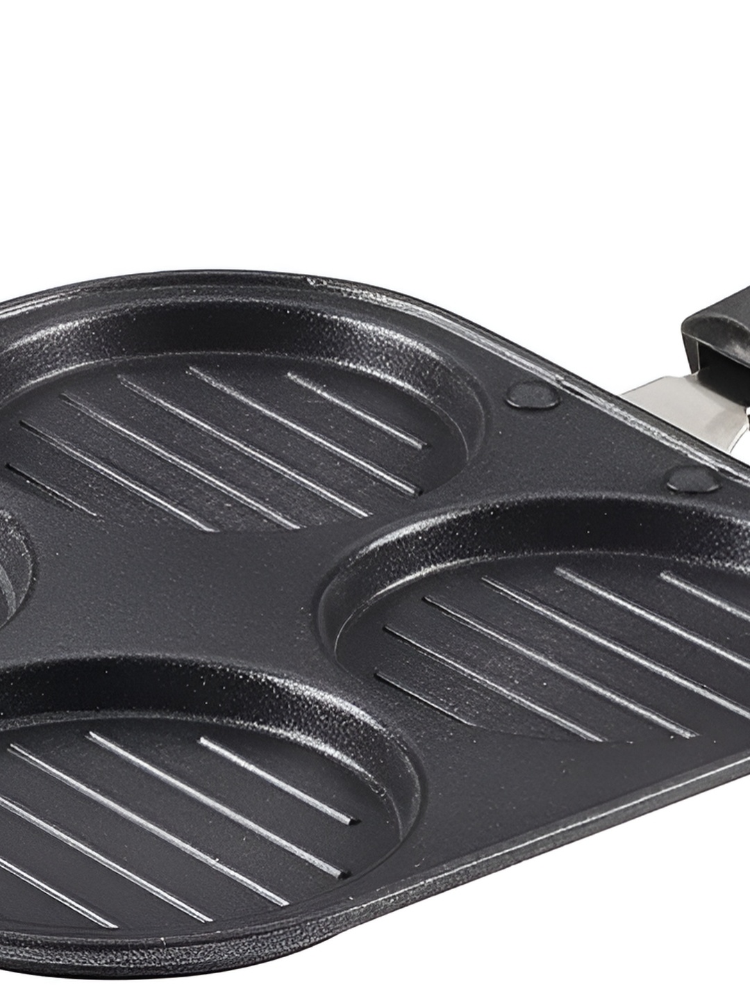 

RBGIIT Black Aluminium Dishwasher and Microwave Safe Tava