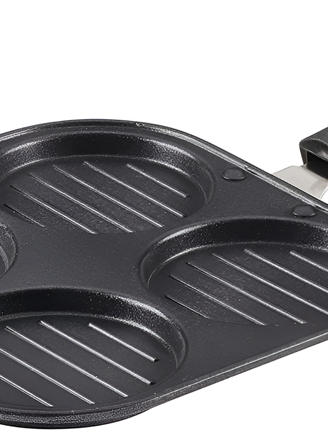 

RBGIIT Black Aluminium Dishwasher and Microwave Safe Tava