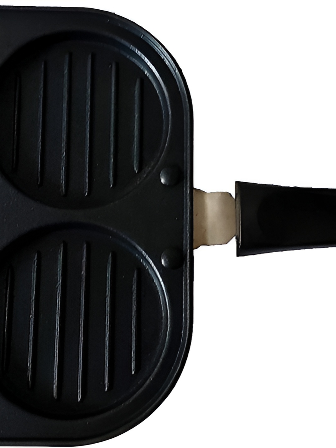 

RBGIIT Black Aluminium Dishwasher and Microwave Safe Grill Pan