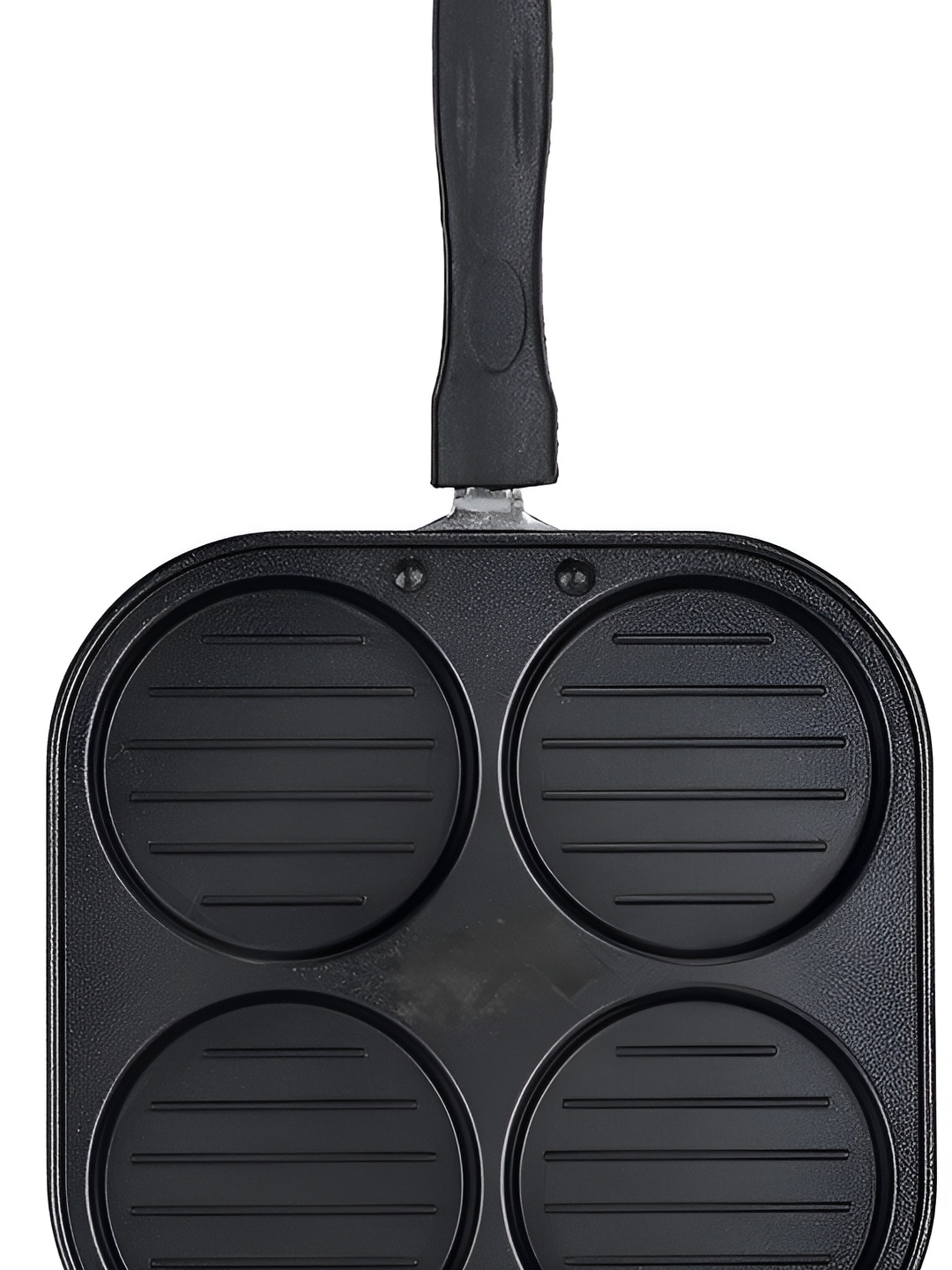 

RBGIIT Black Aluminium Dishwasher and Microwave Safe Grill Pan