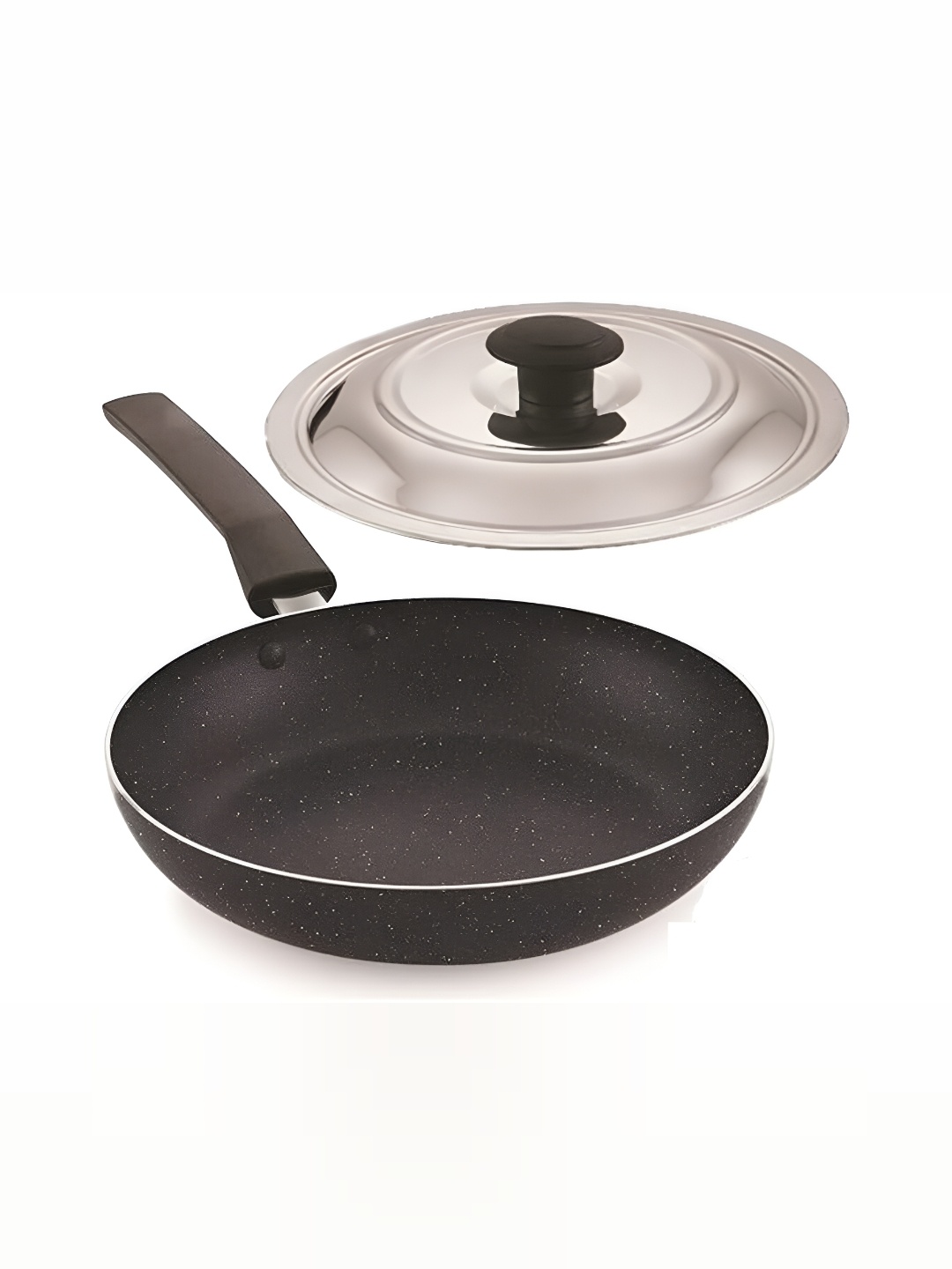 

RBGIIT Black Aluminium Dishwasher and Microwave Safe Roaster