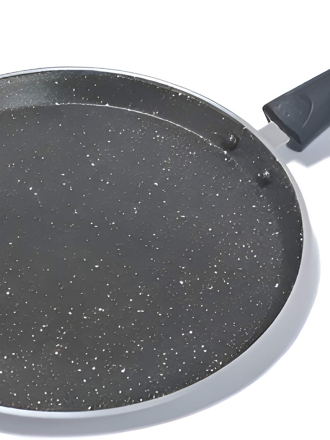 

RBGIIT Black Aluminium Dishwasher and Microwave Safe Frying Pan