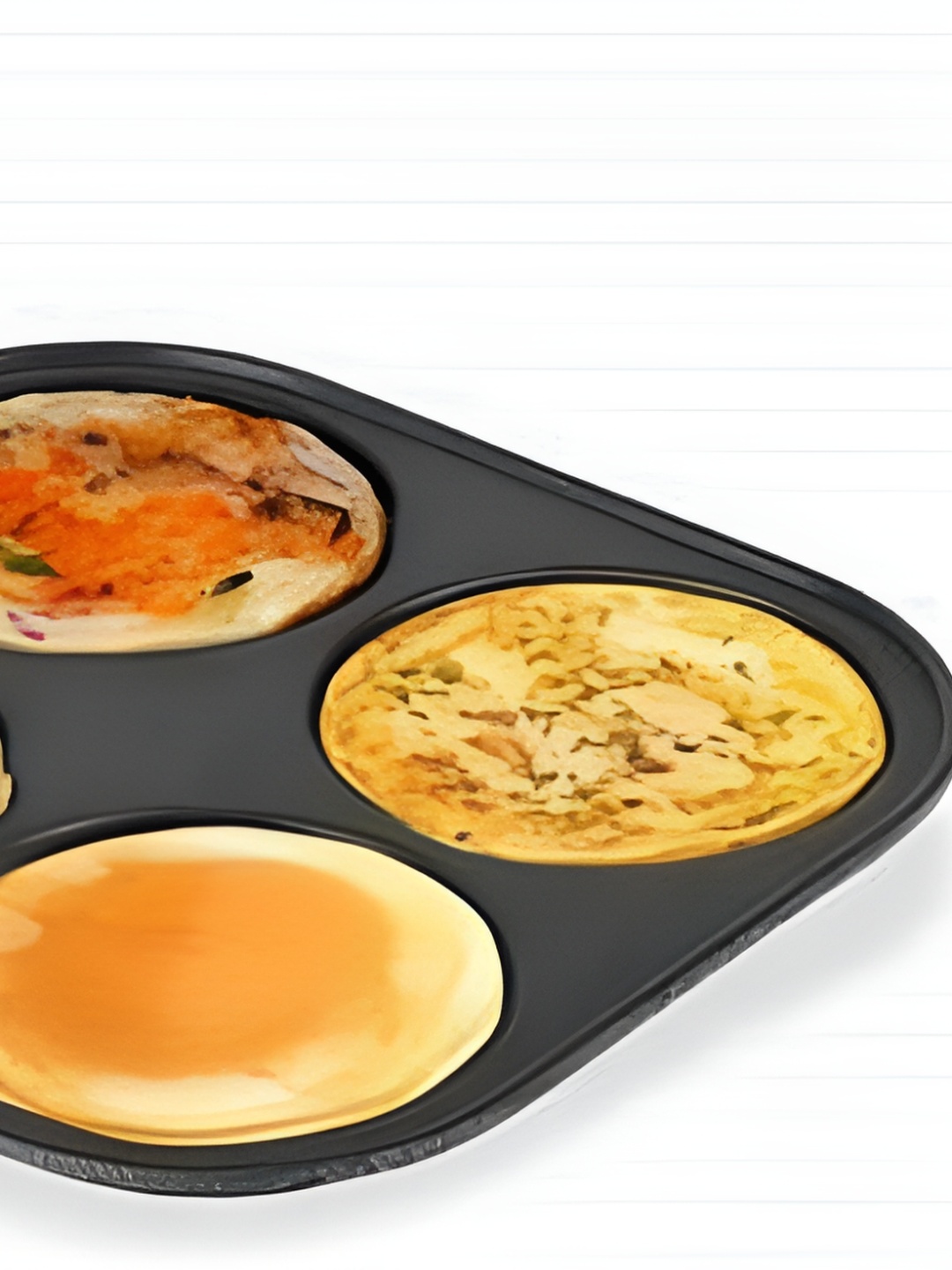 

RBGIIT Black Aluminium Dishwasher and Microwave Safe Grill Pan