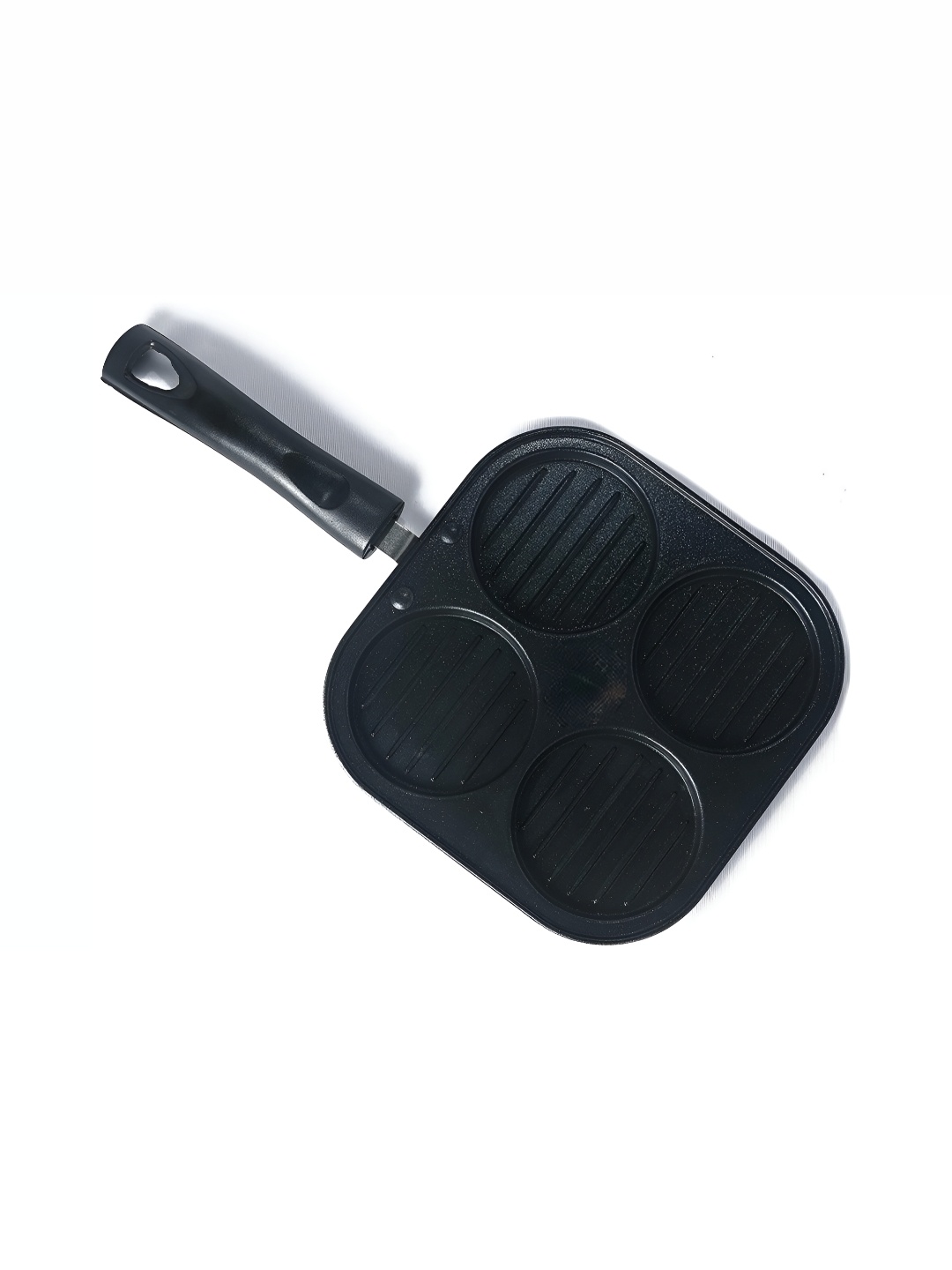 

RBGIIT Black Aluminium Dishwasher and Microwave Safe Frying Pan