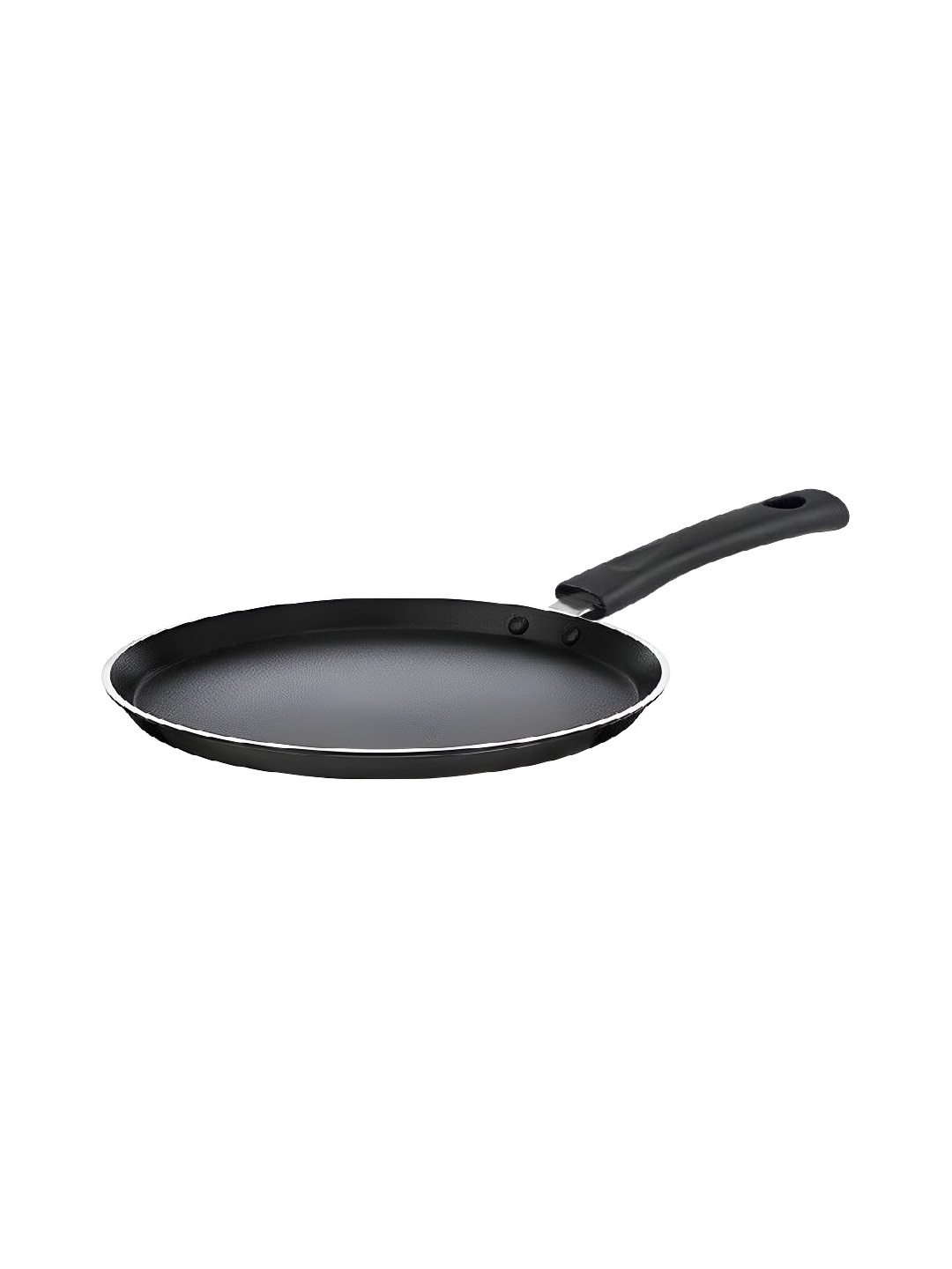 

RBGIIT Black Aluminium Dishwasher and Microwave Safe Kadhai or Wok