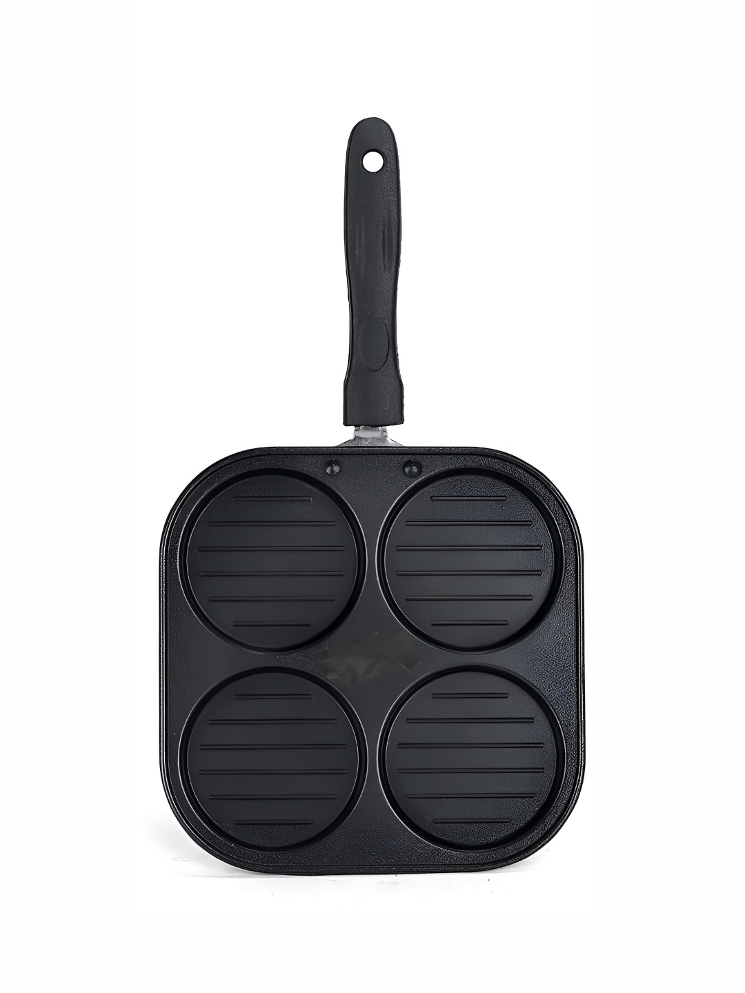 

RBGIIT Black Aluminium Dishwasher and Microwave Safe Frying Pan