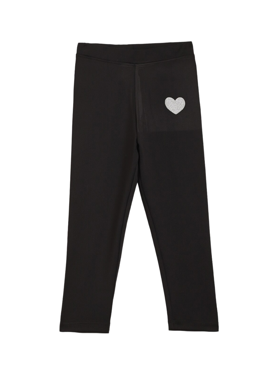 

Anthrilo Girls Cotton Ankle-Length Leggings, Black