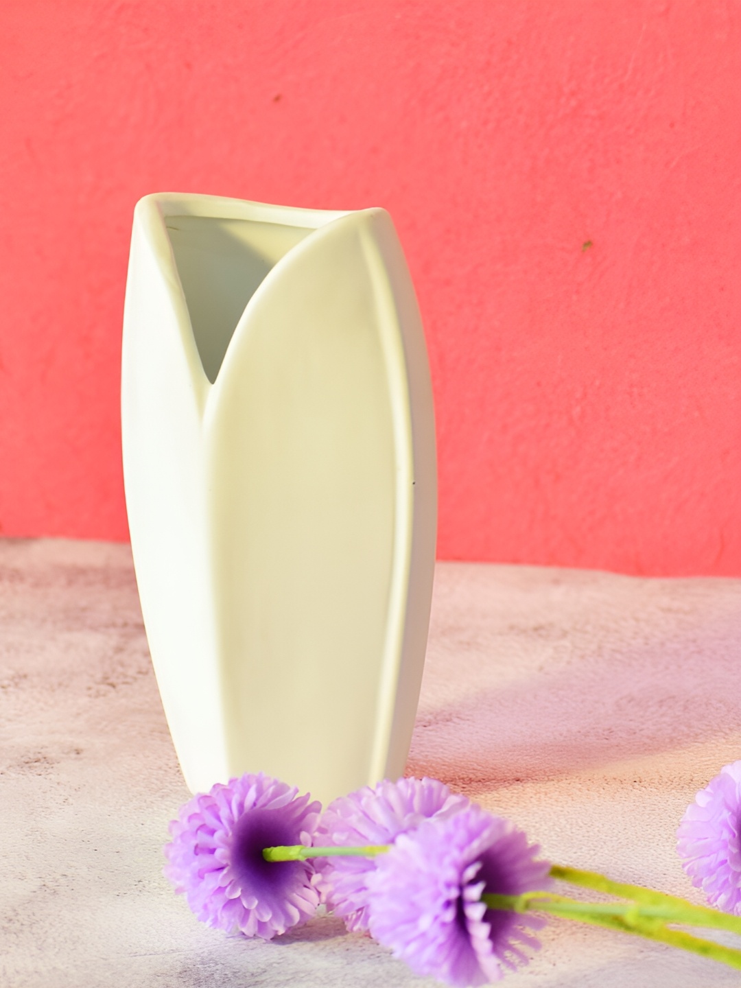 

Morcee Green Collared Ceramic Vase