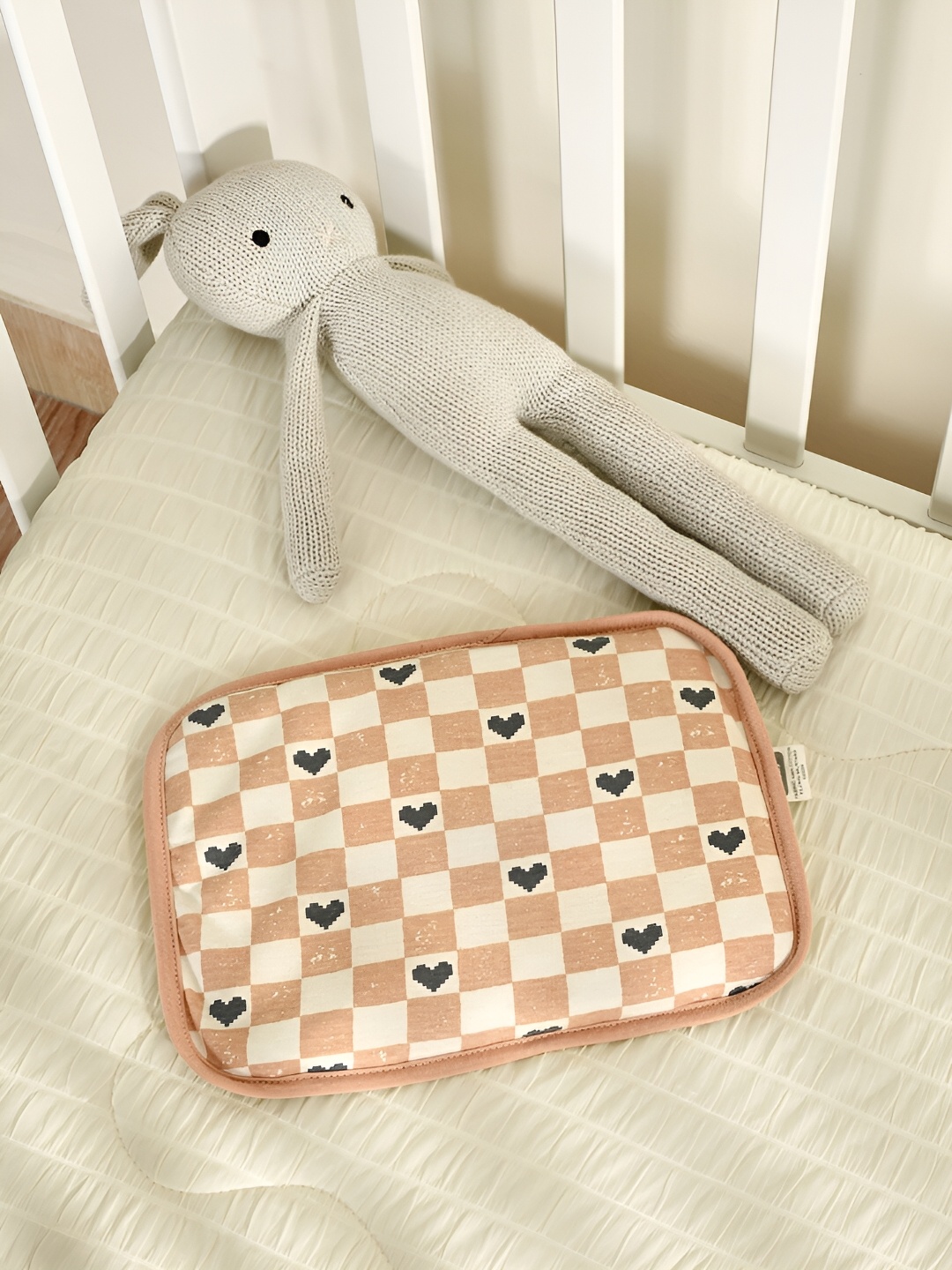 

MiArcus Tan Printed Mustard Seed Pillow