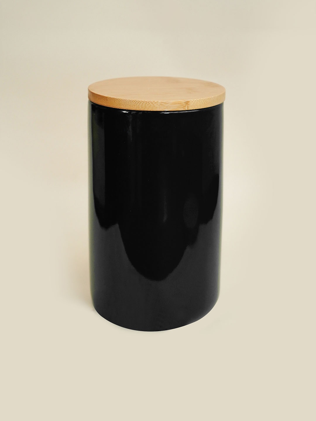 

Ekhasa Black & Beige Ceramic Food Container 1000 ml