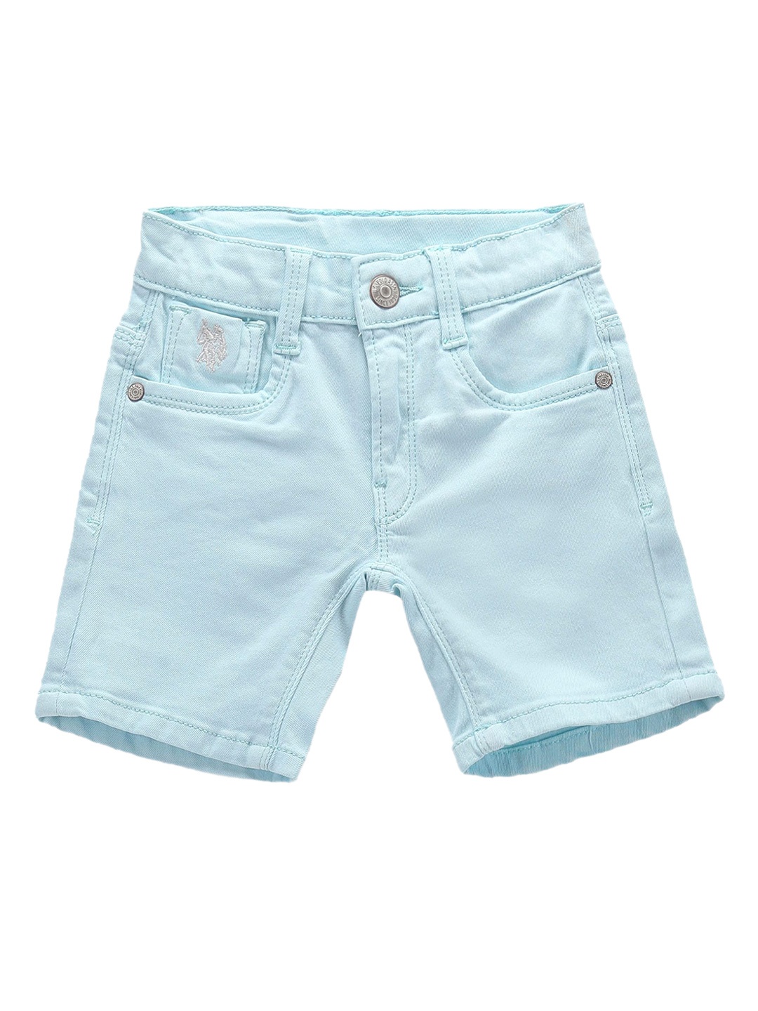 U.S. Polo Assn. Kids Boys Outdoor Denim Shorts, Blue