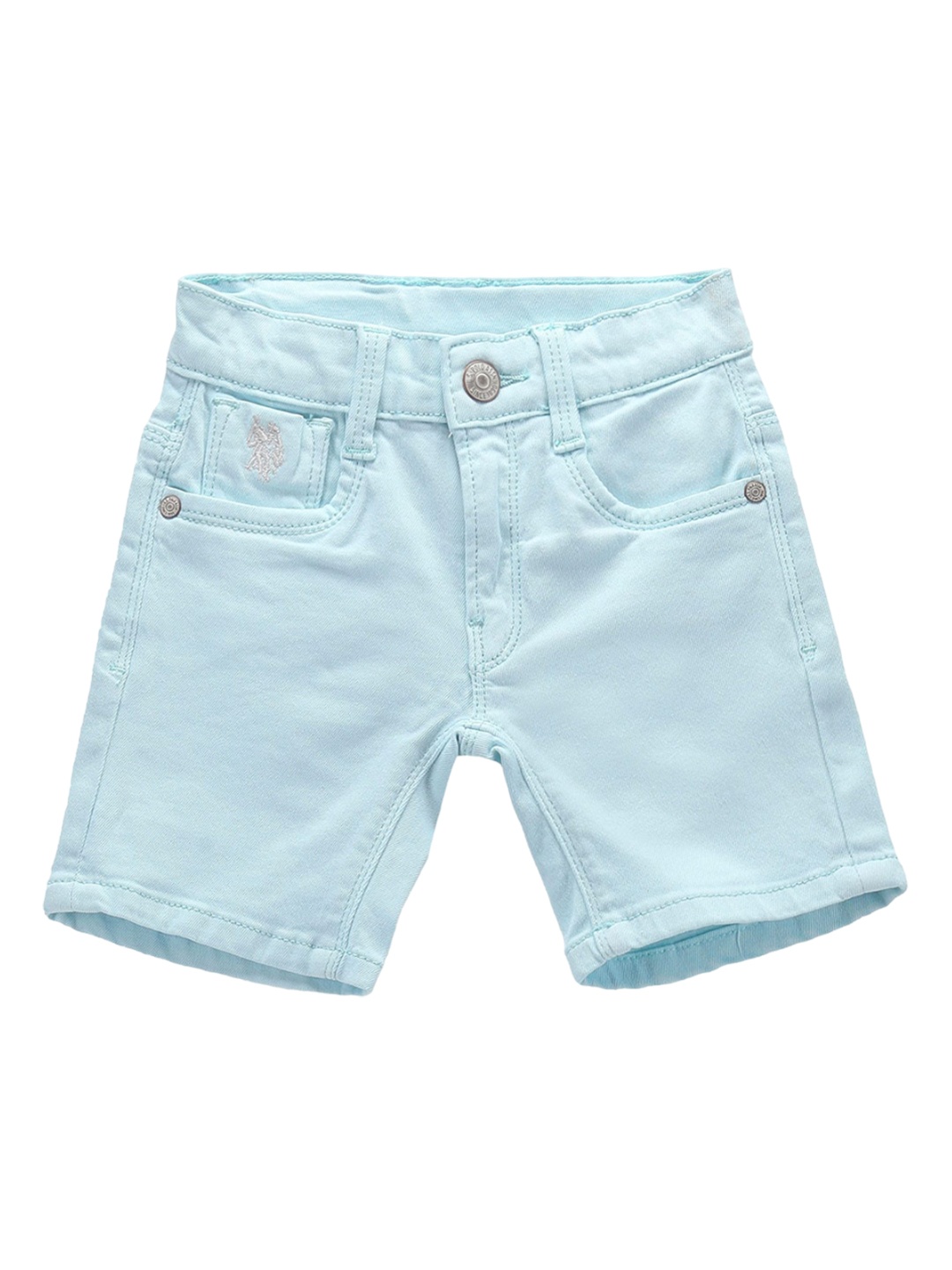 U.S. Polo Assn. Kids Boys Outdoor Denim Shorts, Blue