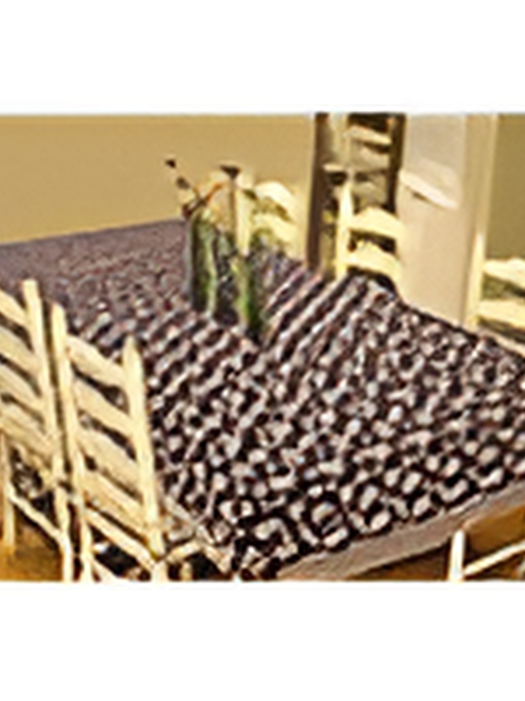 

CASA-NEST Multicoloured Plastic 8-Seater Table Cover, Multi