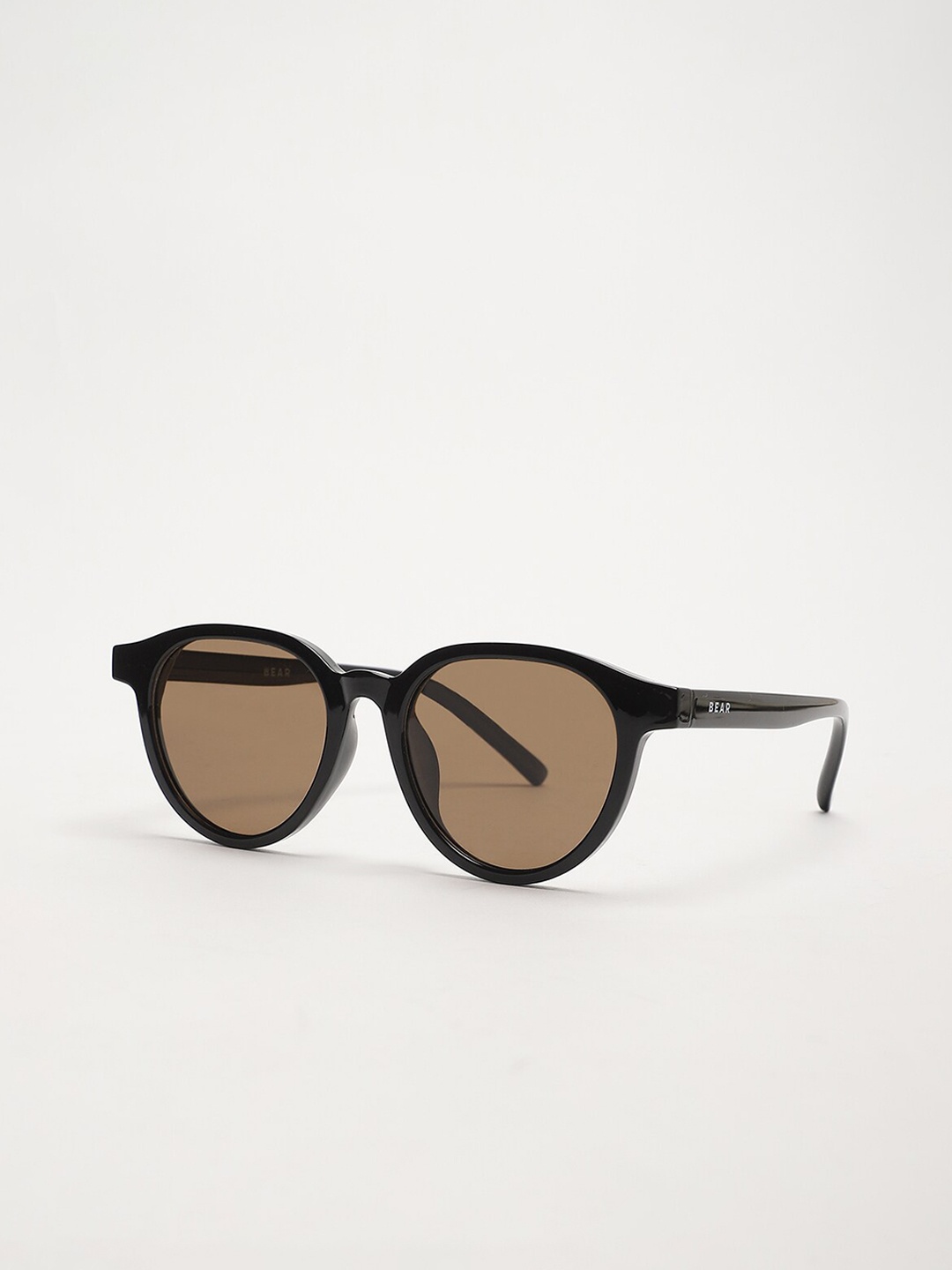 

THE BEAR HOUSE Men Round Sunglasses BSG-SLETTA-BK, Brown
