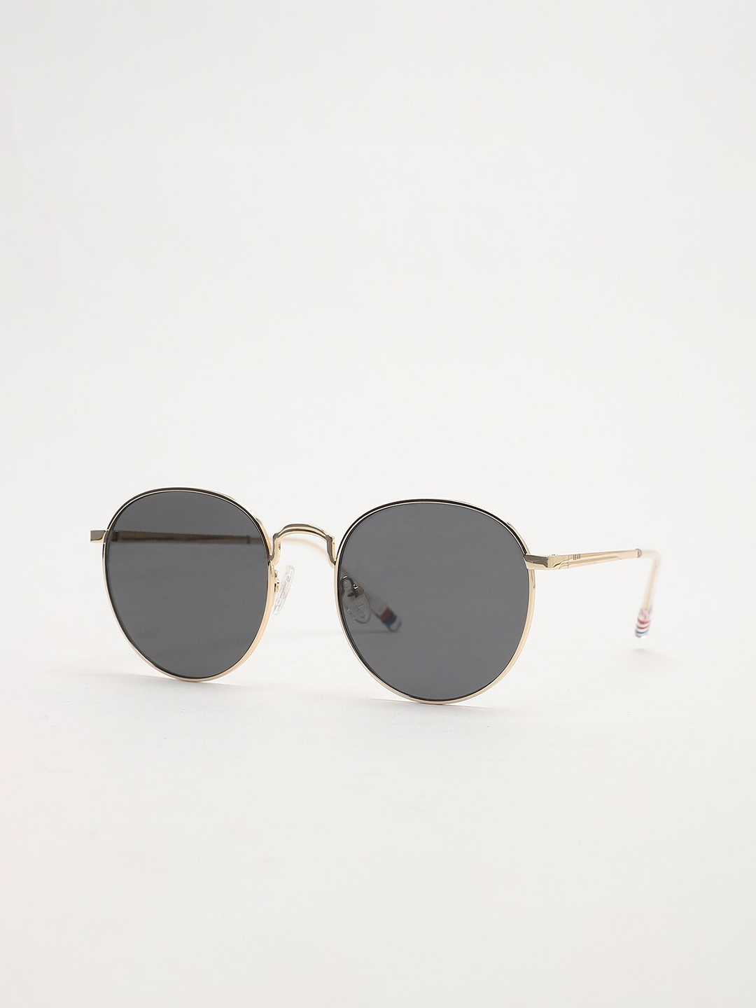 

THE BEAR HOUSE Men Round Sunglasses BSG-ROGALA-GD, Grey