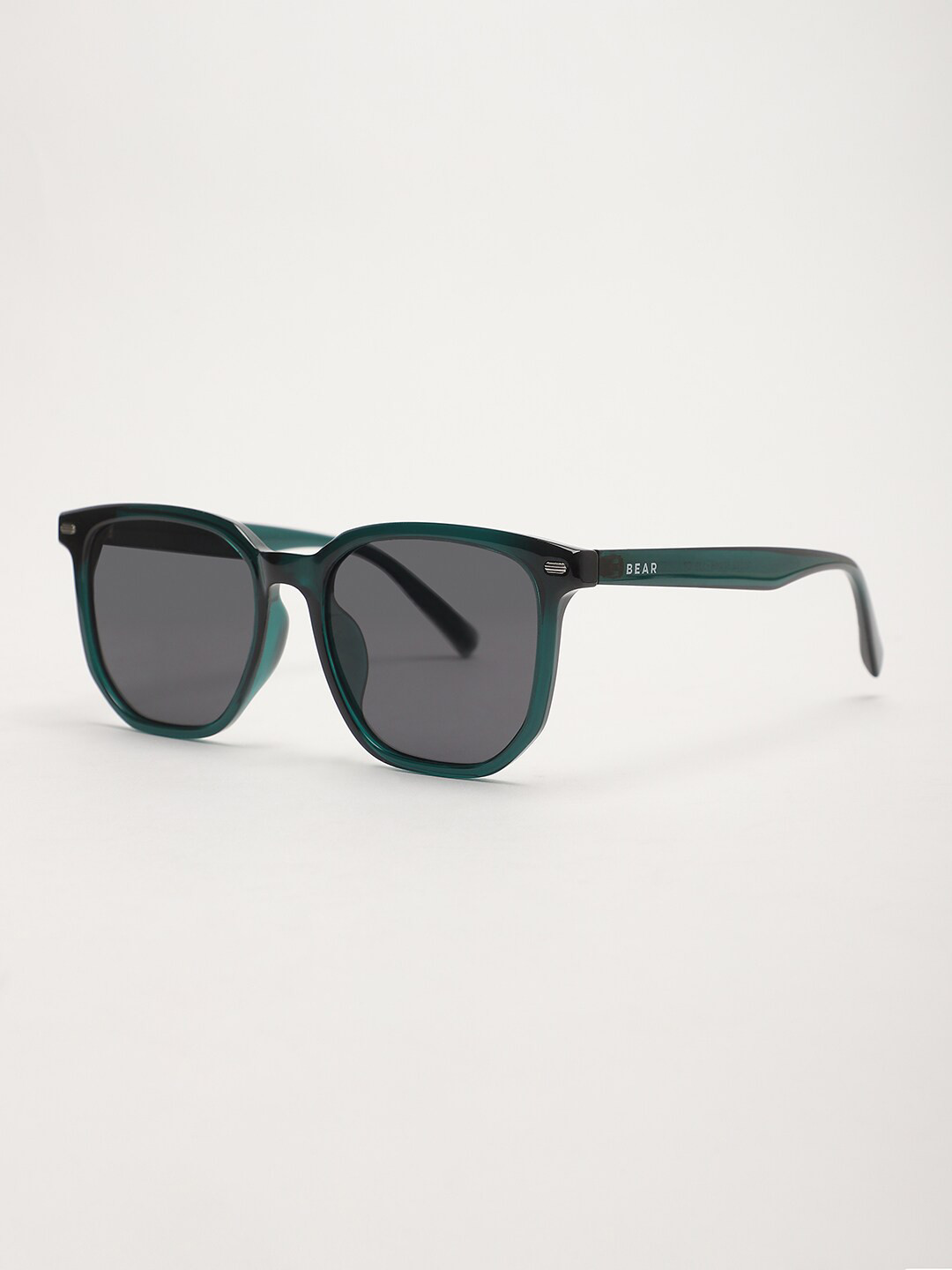 

THE BEAR HOUSE Men Square Sunglasses BSG-TINN-GR, Green