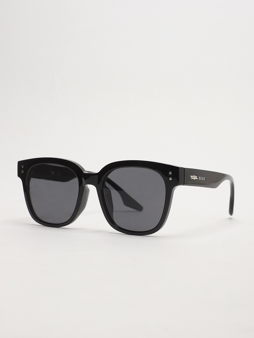 

THE BEAR HOUSE Men Oversized Sunglasses BSG-ROTNES-BK, Black