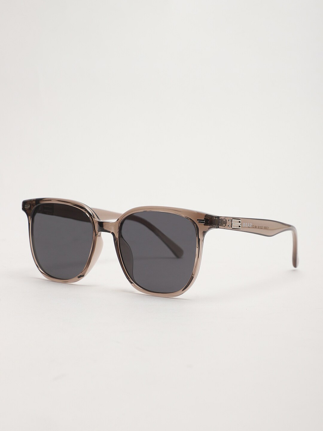 

THE BEAR HOUSE Men Square Sunglasses BSG-LARVIK-BR, Grey