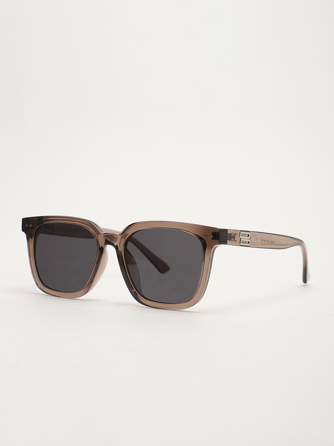 

THE BEAR HOUSE Men Square Sunglasses BSG-JOVIK-BR, Brown