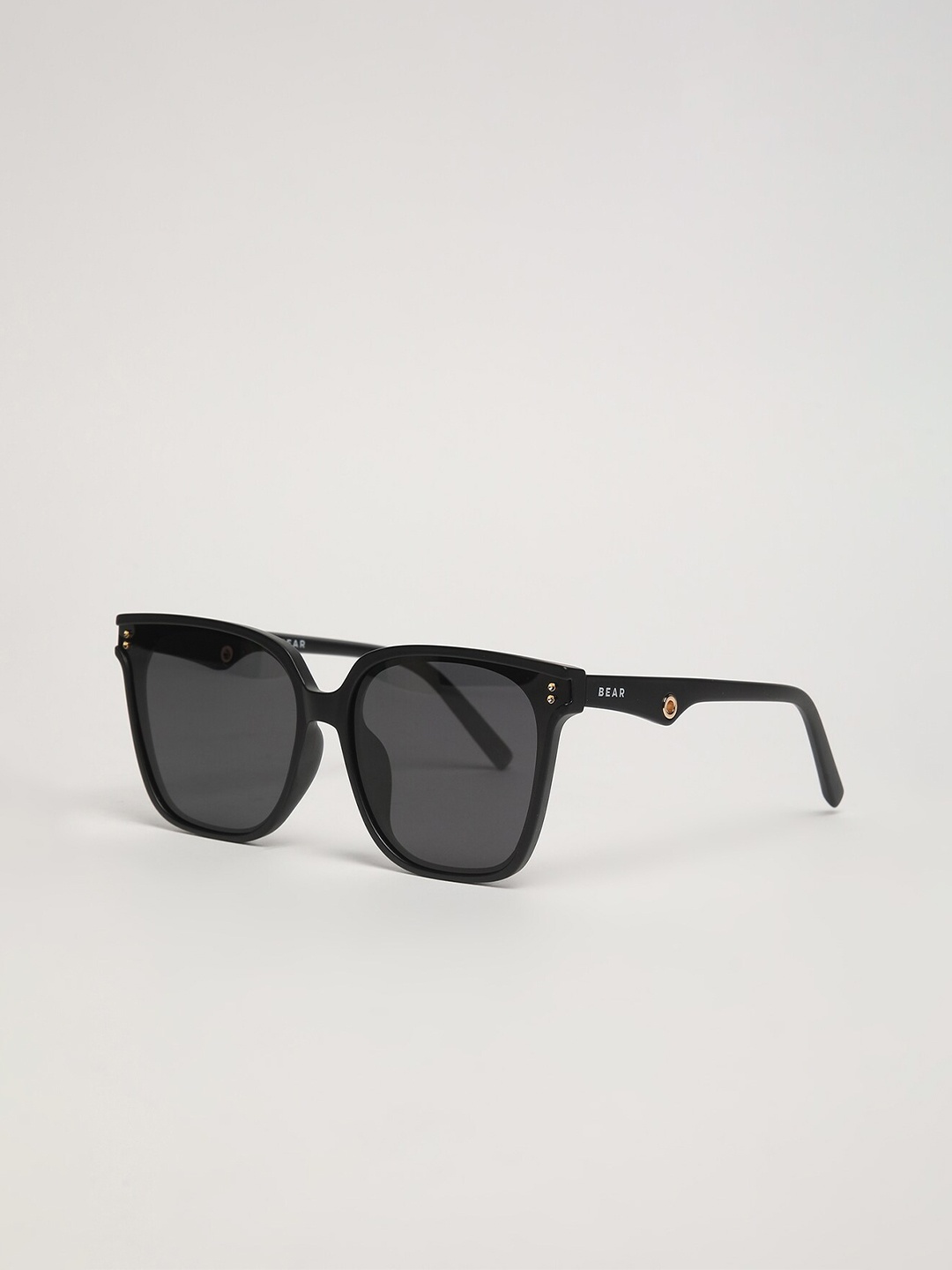

THE BEAR HOUSE Men Square Sunglasses BSG-MONSTER-BK, Black