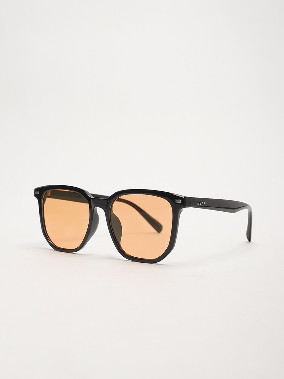 

THE BEAR HOUSE Men Square Sunglasses BSG-FORRE-BK, Brown