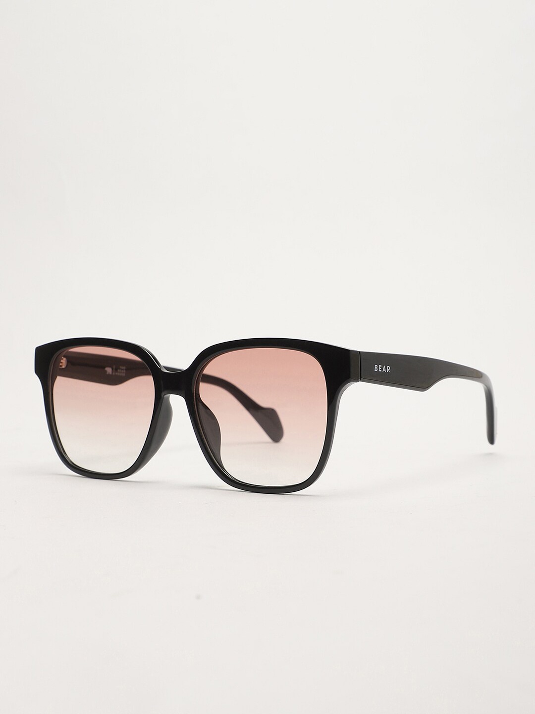 

THE BEAR HOUSE Men Square Sunglasses BSG-LOMMED-BK, Brown
