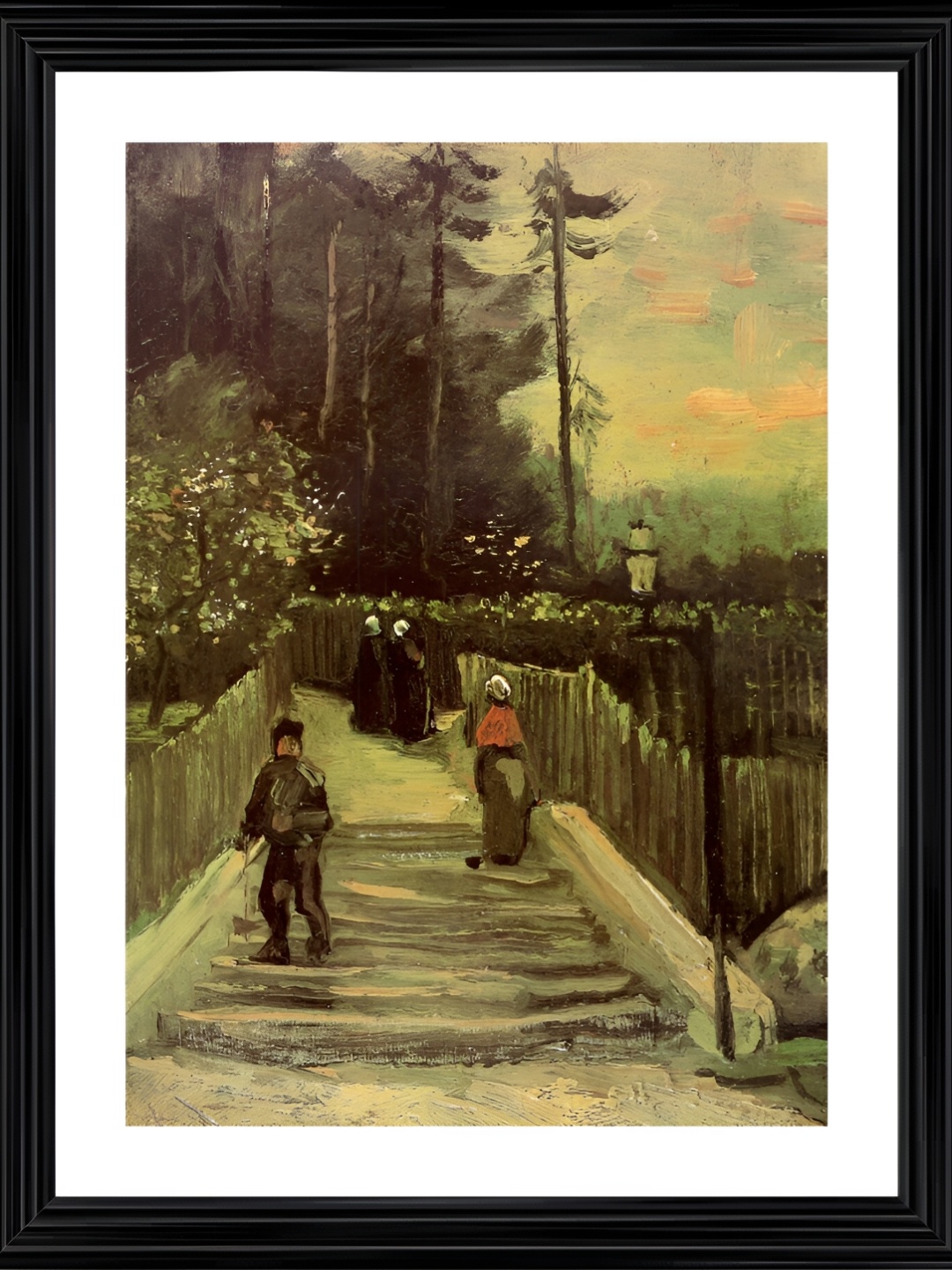 

Adventures India Green & Grey Wooden Painting Wall Art