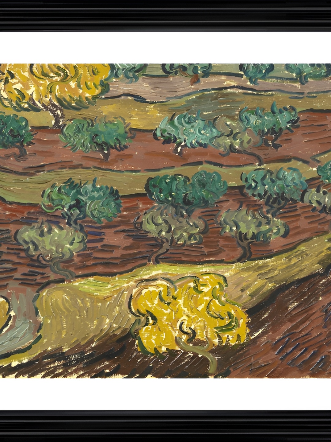 

Adventures India Green & Brown Wooden Portrait Wall Painting
