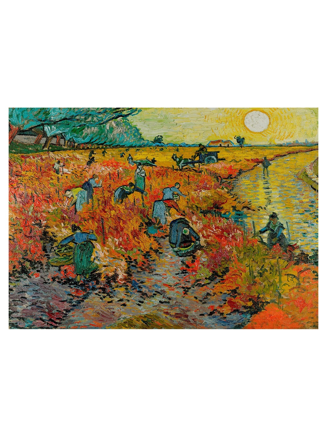 

Adventures India Red & Green Wooden Paintings Wall Art