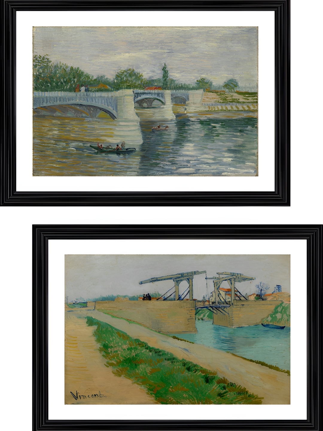 

Adventures India Black & Blue 2 Piece Wooden Paintings Wall Art