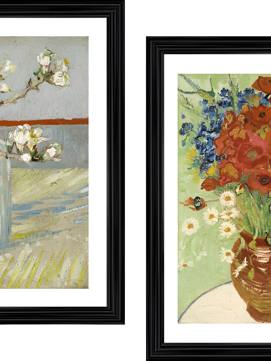 

Adventures India Rust & Green 2 Pieces Wooden Wall Paintings