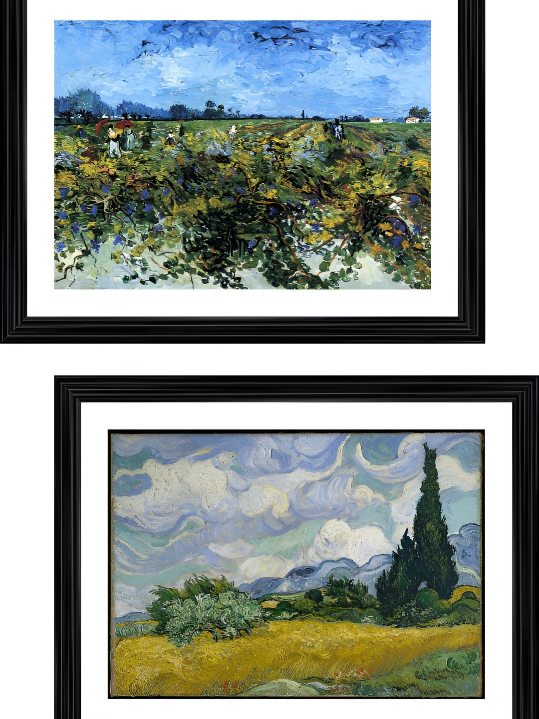 

Adventures India Blue & Green 2 Pieces Wooden Wall Arts