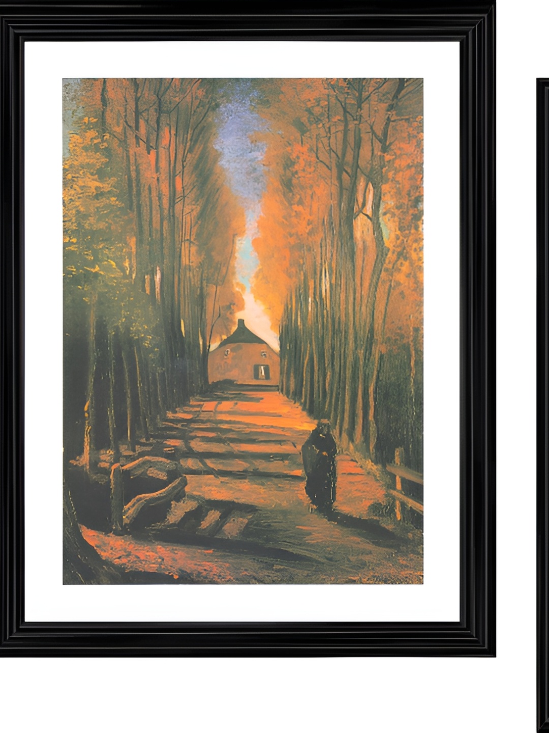 

Adventures India Black & Orange 2 Pieces Wooden Wall Arts