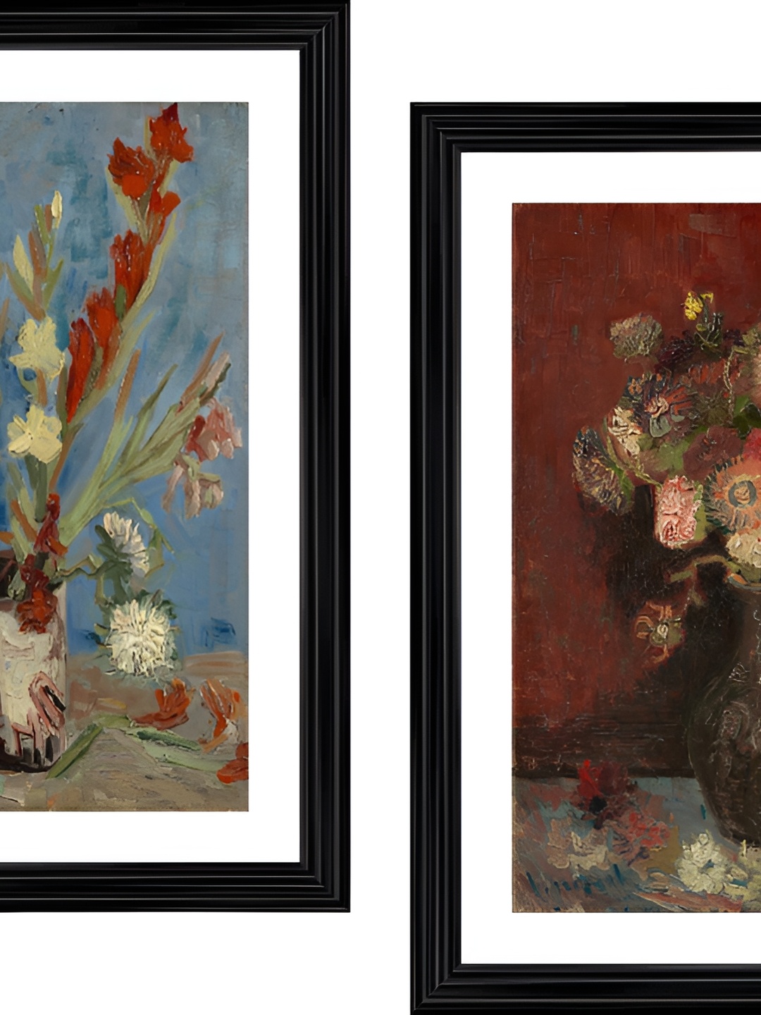 

Adventures India Brown & Blue 2 Pieces Floral & Botanical Wooden Wall Art
