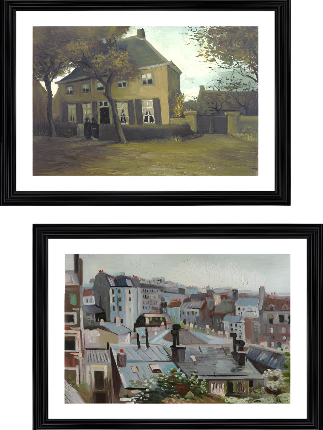 

Adventures India Khaki & Green 2 Pieces Wooden Painting Wall Art