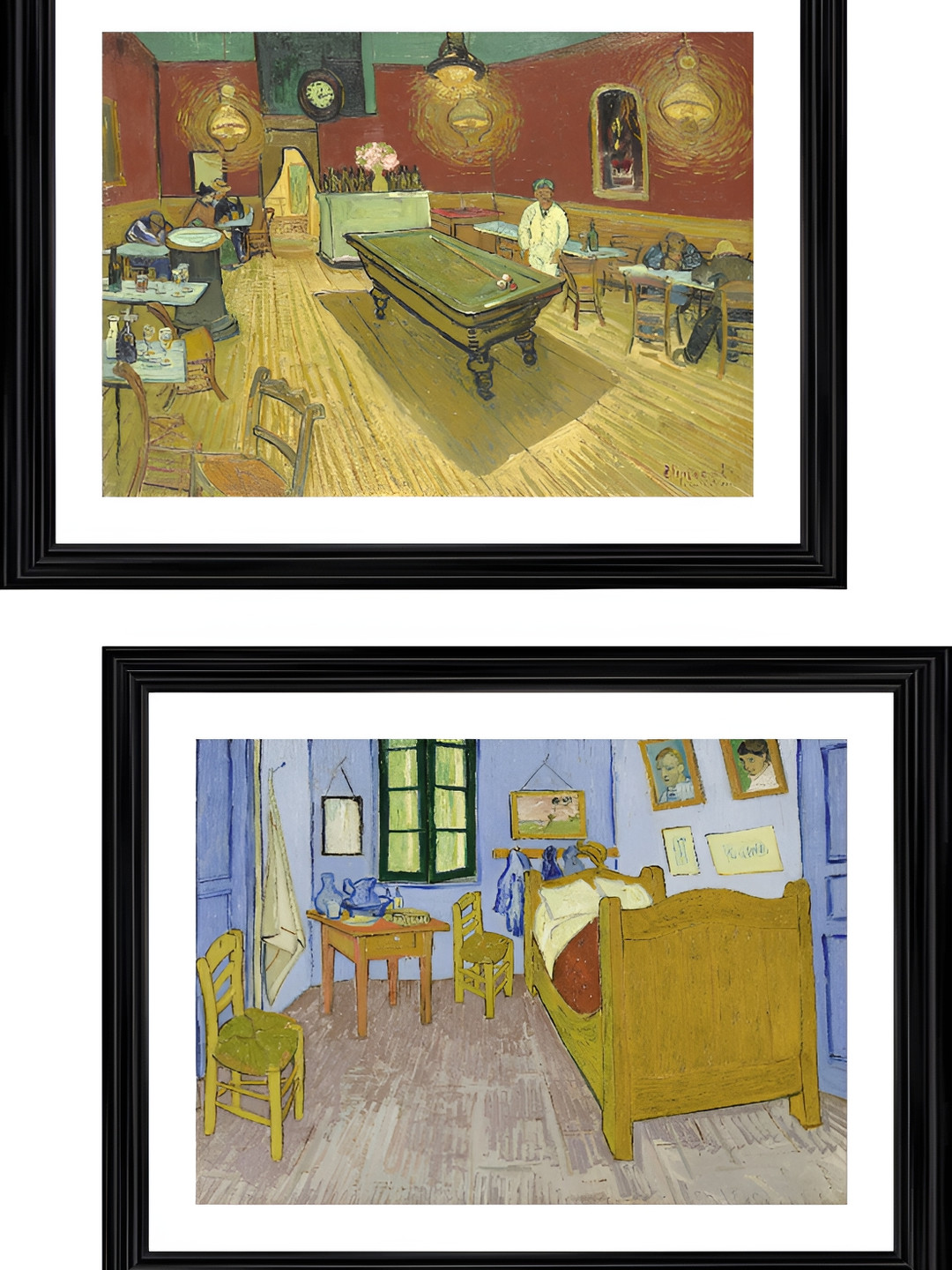 

Adventures India Black & White 2 Pieces Wooden Wall Paintings