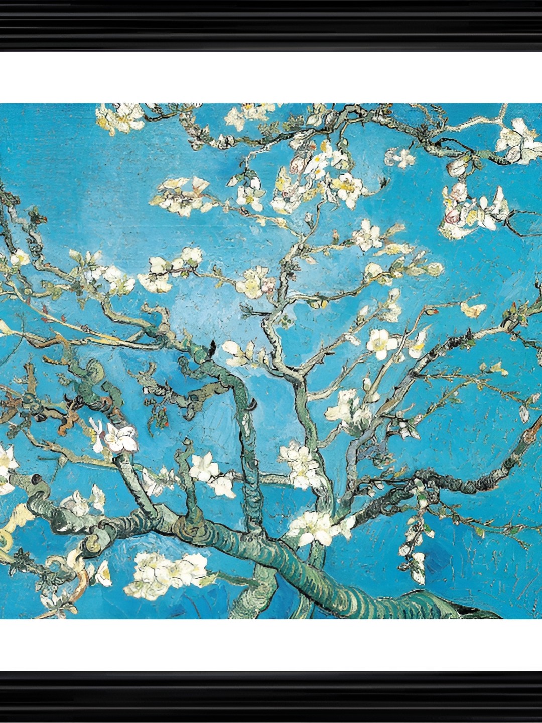 

Adventures India Blue & White Wooden Floral and Botanical Wall Paintings