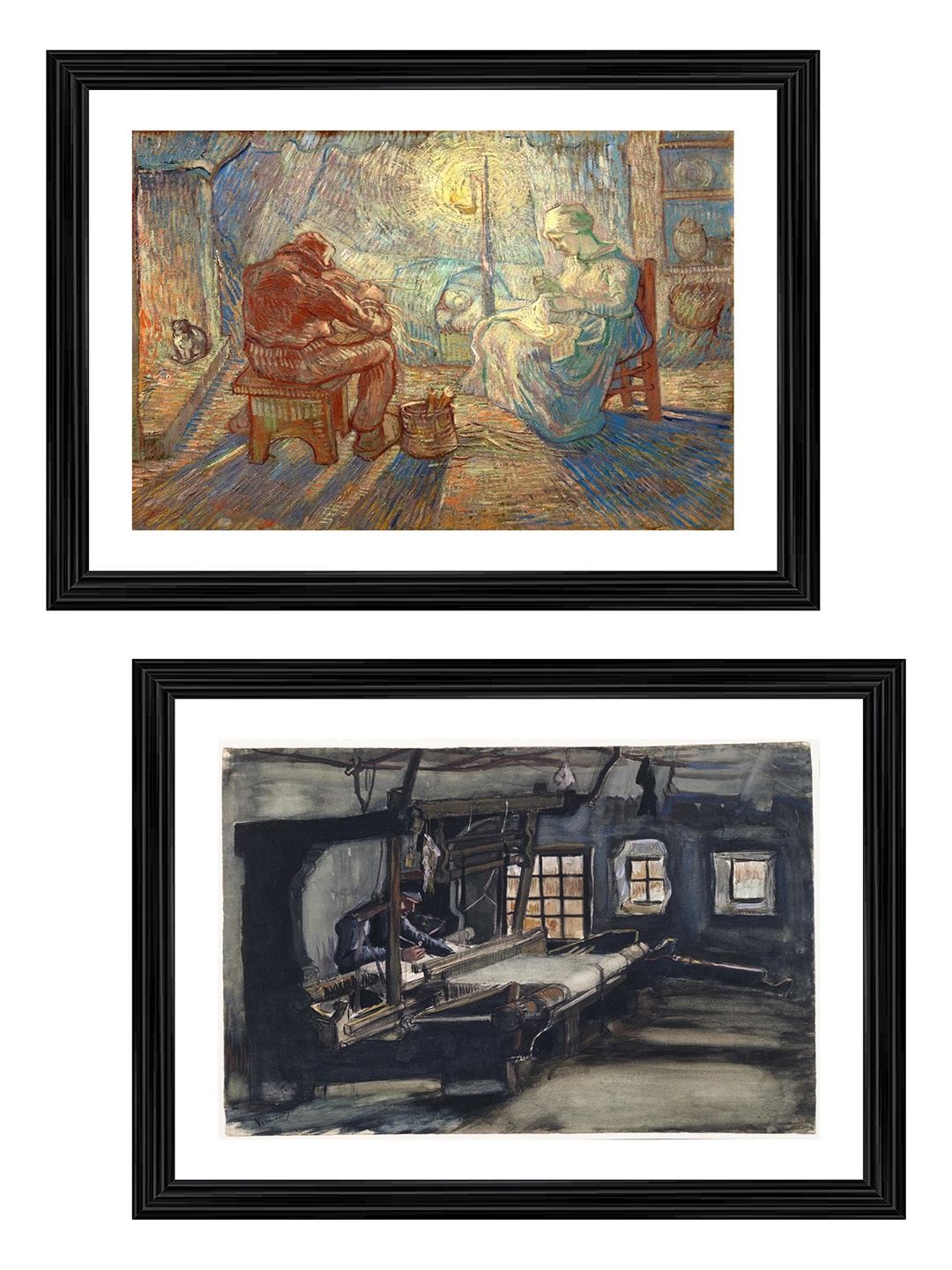 

Adventures India Brown & Black 2 Pieces Wooden Paintings Wall Art