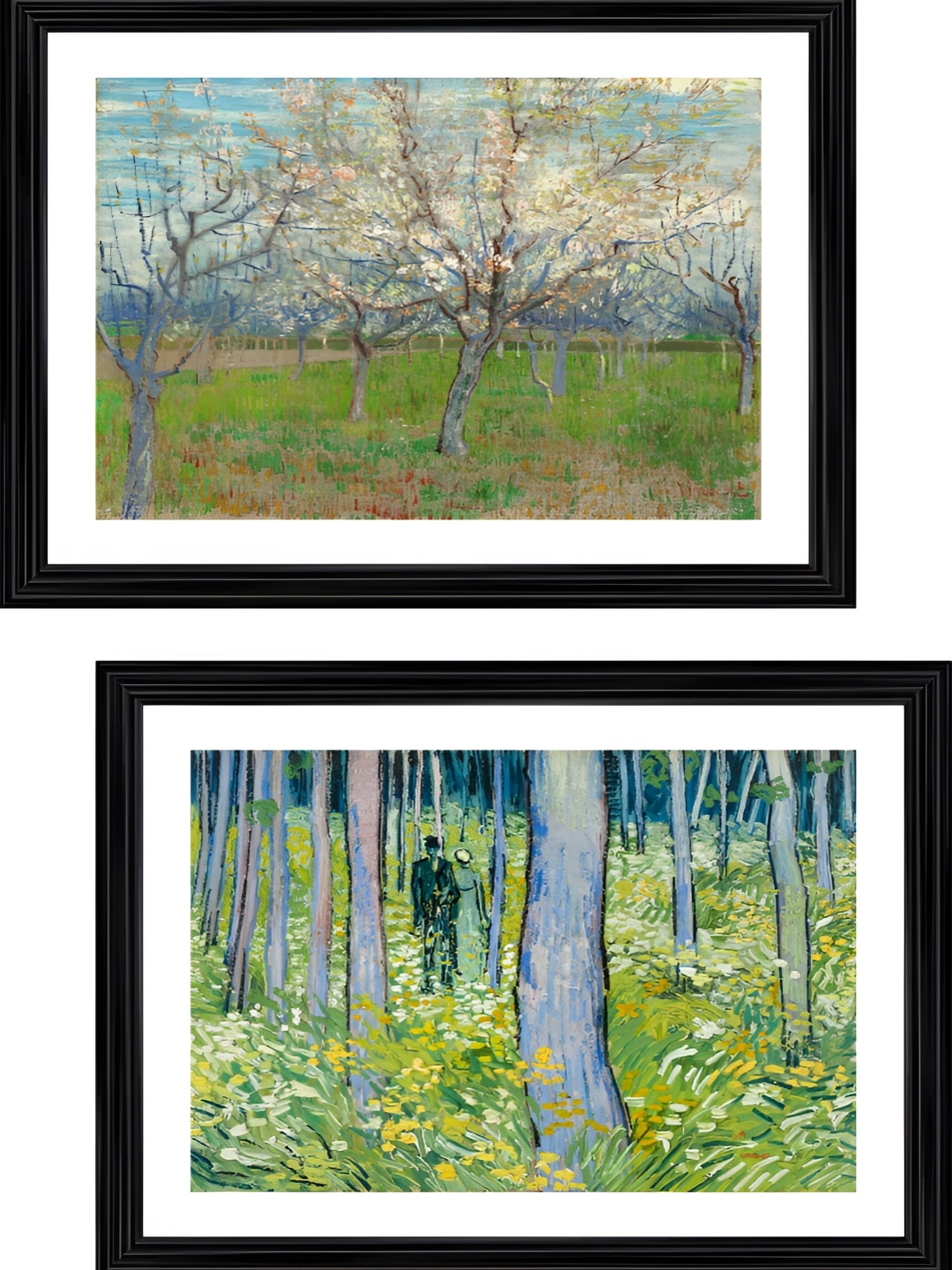 

Adventures India Green & Blue 2 Pieces Floral & Botanical Wooden Wall Arts