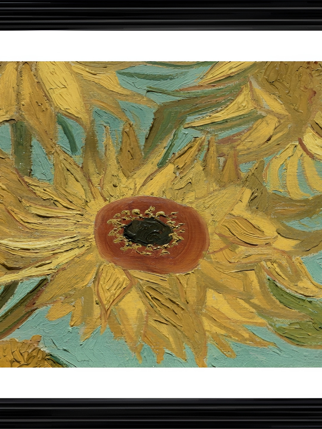 

Adventures India Black & Yellow Floral Printed Wooden Wall Painting