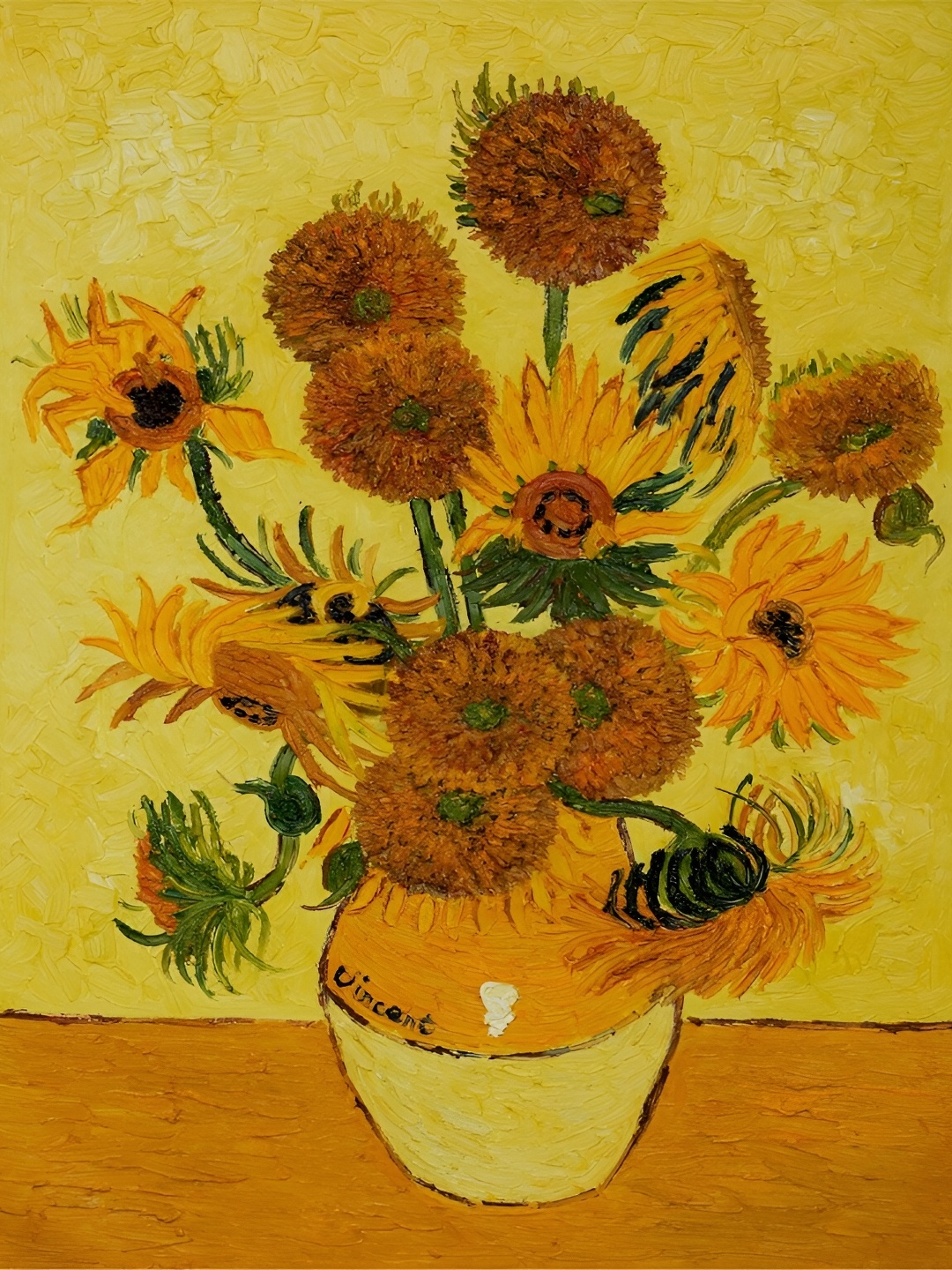 

Adventures India Yellow & Orange Floral and Botanical Wooden Painting Wall Art