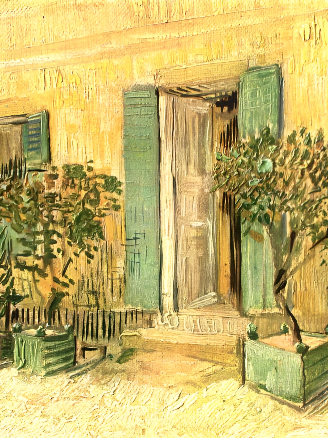 

Adventures India Yellow & Green Floral and Botanical Wooden Wall Art
