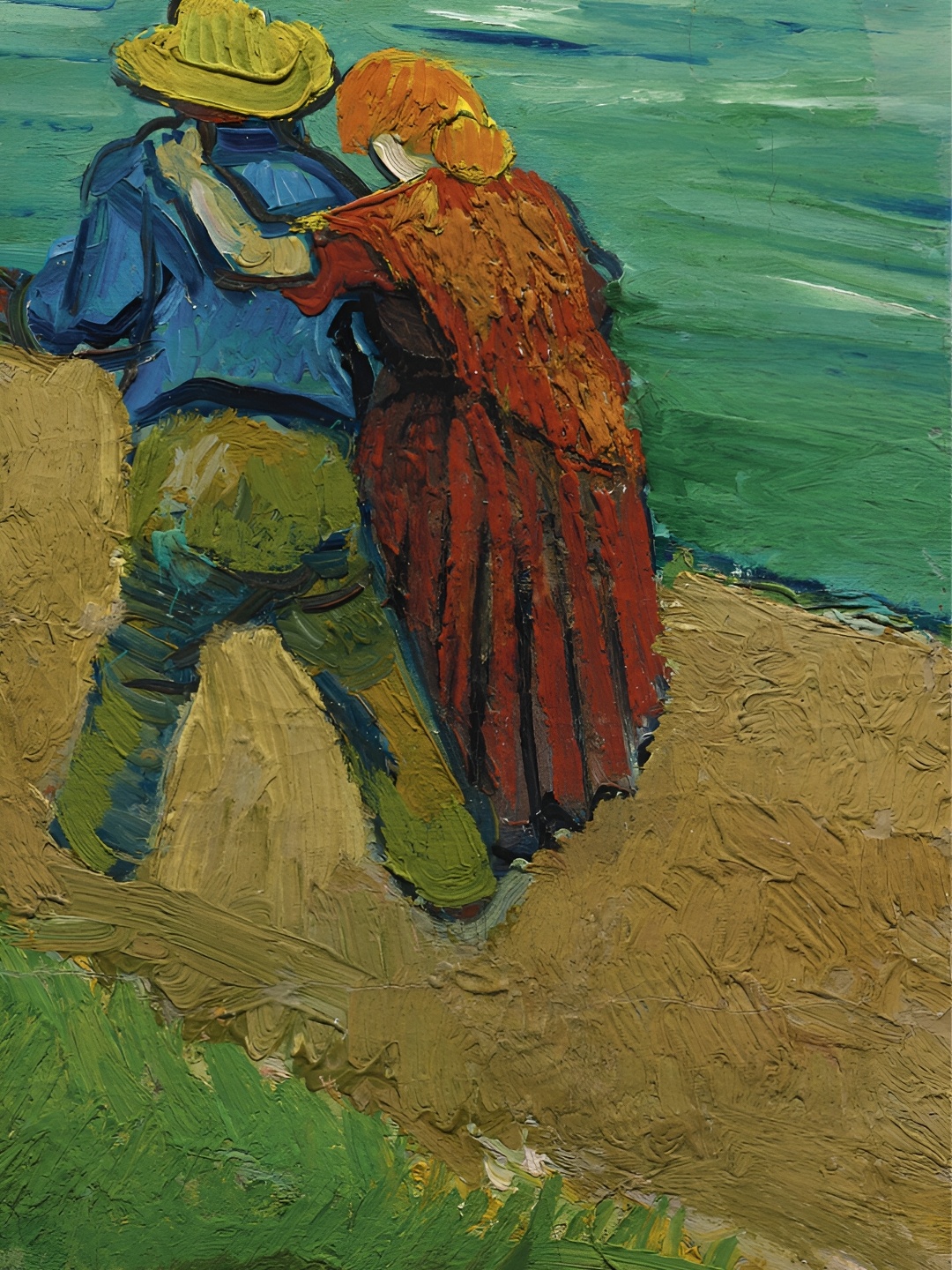 

Adventures India Green & Blue Wooden Painting Wall Art