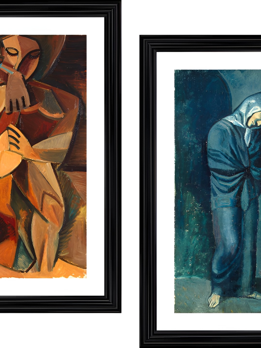 

Adventures India Blue & Brown 2 Piece Wood Other Wall Paintings