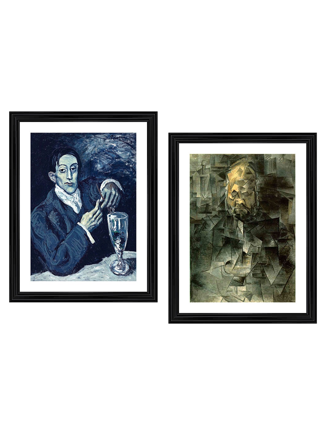 

Adventures India Blue & Grey 2 Pieces Wooden Wall Arts
