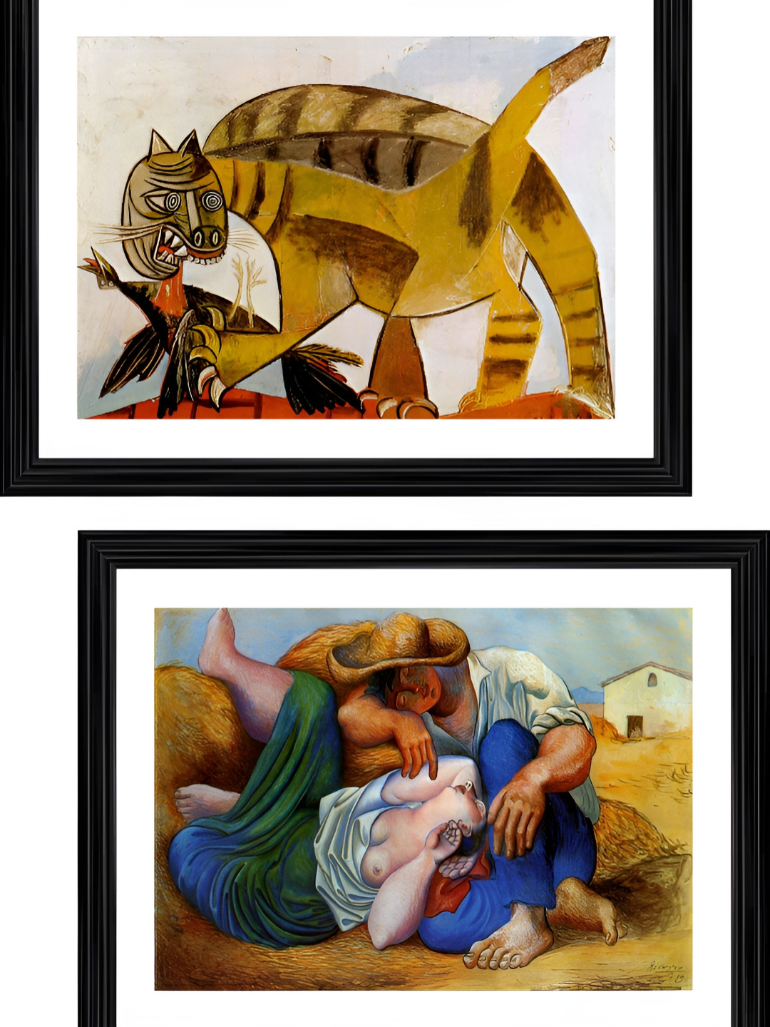 

Adventures India Brown & Blue 2 Piece Wood Birds and Animals Wall Paintings