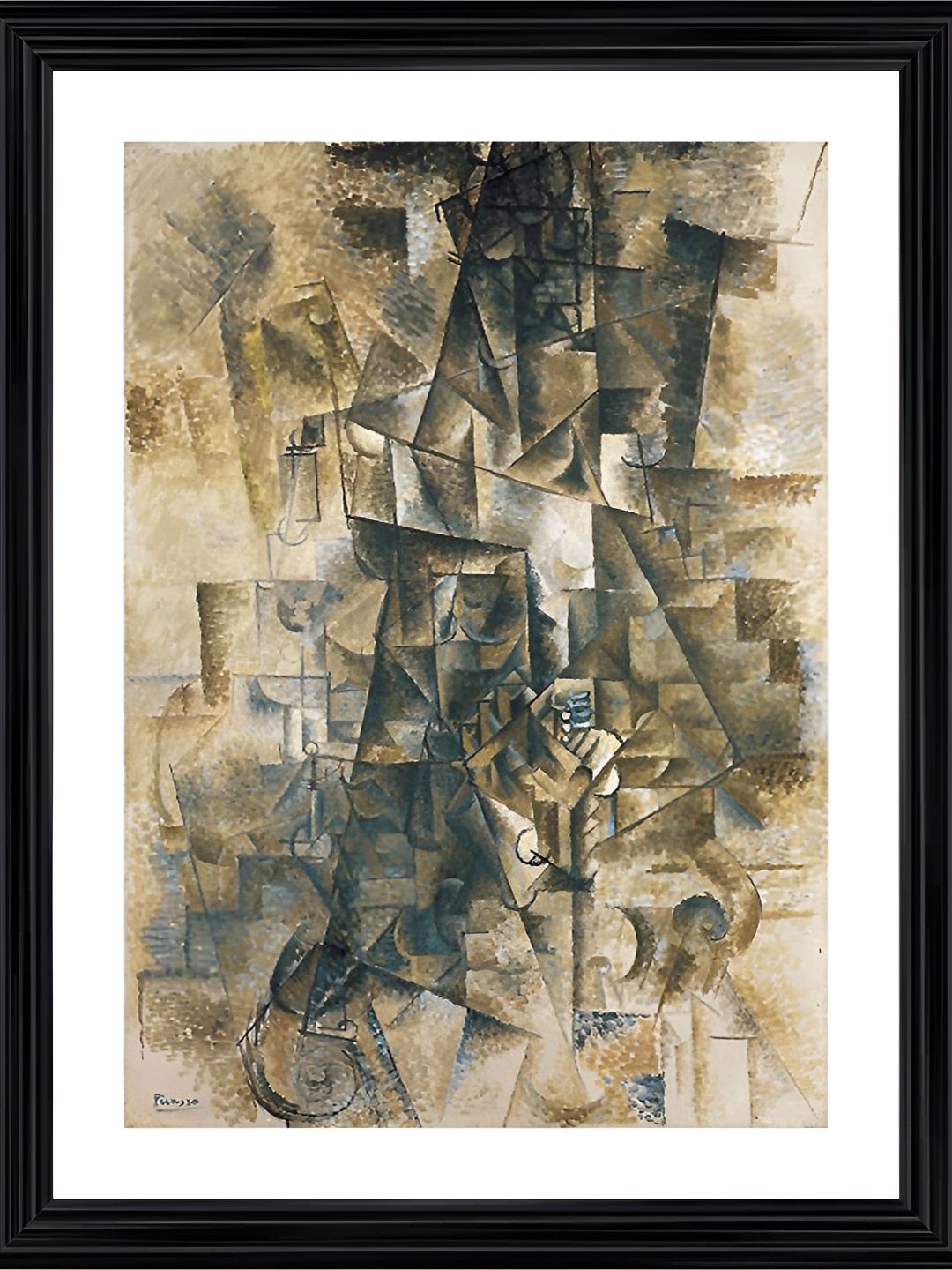 

Adventures India Black & White Wooden Painting Wall Art