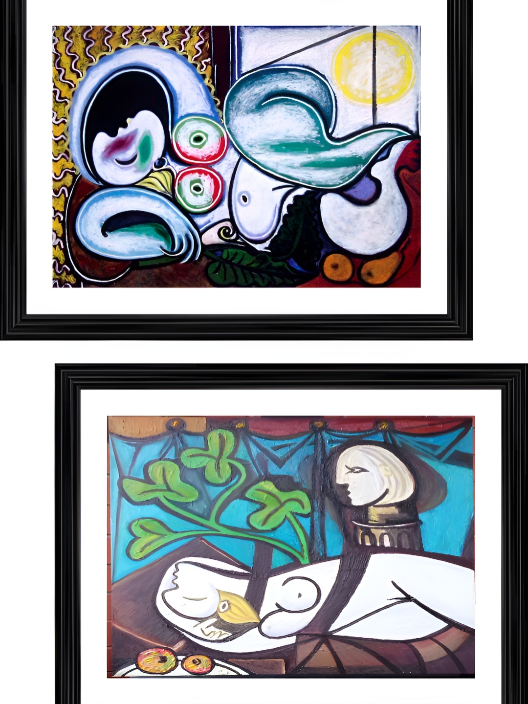 

Adventures India Black & White 2 Pieces Wooden Painting Wall Arts