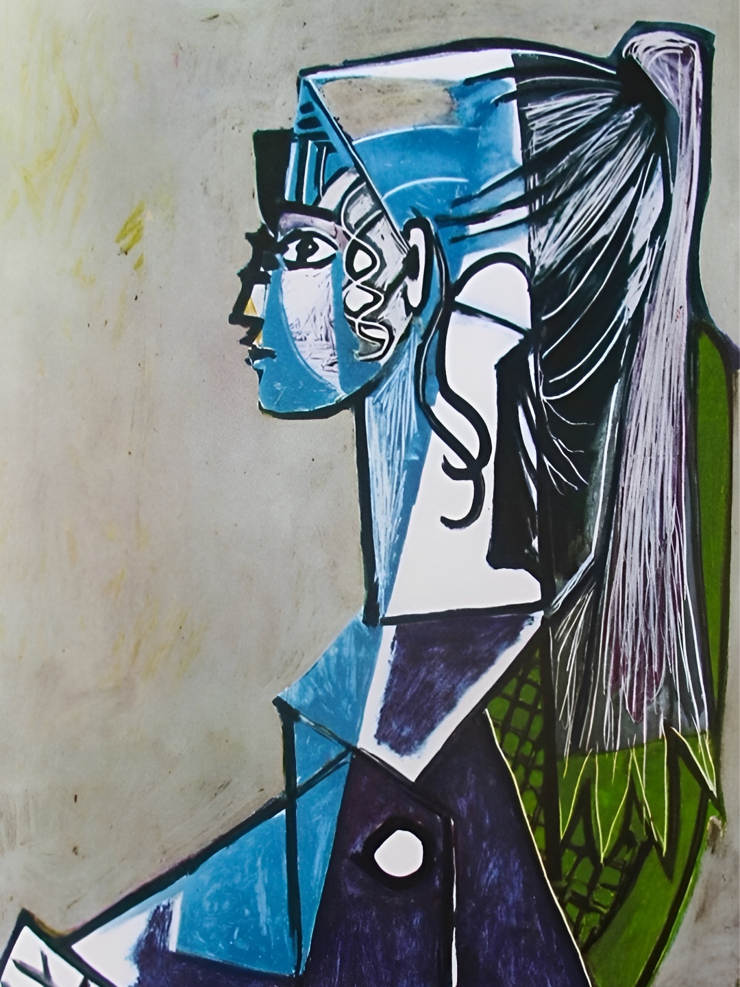 

Adventures India Blue & Green Wooden Painting Wall Art