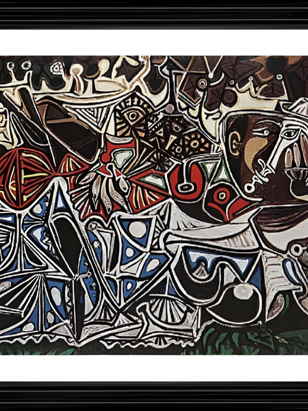 

Adventures India Black & White Wooden Paintings Wall Art